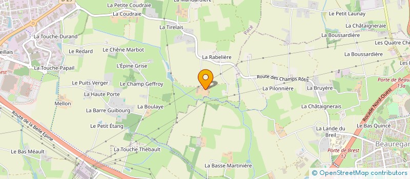 localisation de l'entreprise 2LM  PACE