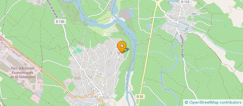 localisation de l'entreprise 2LM  CLERMONT-L'HERAULT