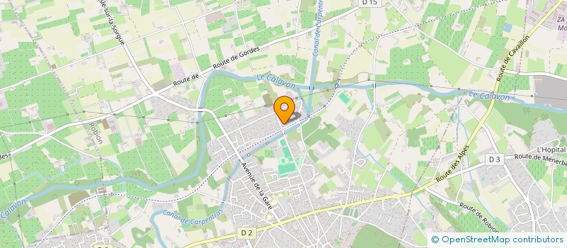 localisation de l'entreprise 2LM  ROBION