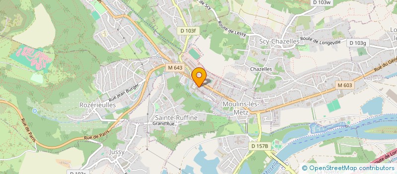 localisation de l'entreprise 2LM INVEST  SAINTE-RUFFINE