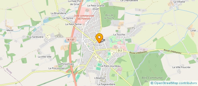 localisation de l'entreprise 2LM MANAGEMENT  NOZAY