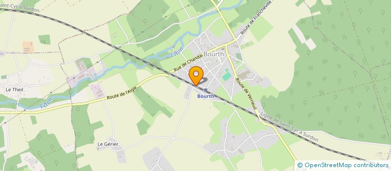 localisation de l'entreprise 2LMC  BOURTH