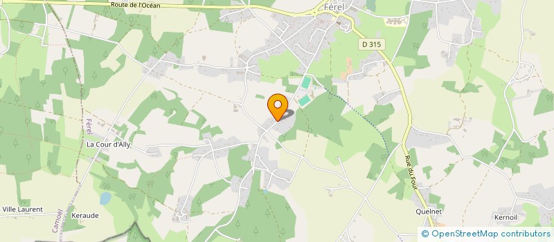 localisation de l'entreprise 2LMC  FEREL