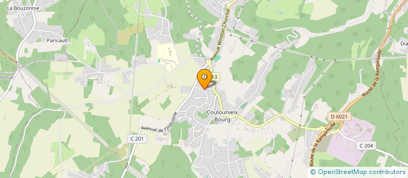 localisation de l'entreprise 2LMG  COULOUNIEIX-CHAMIERS