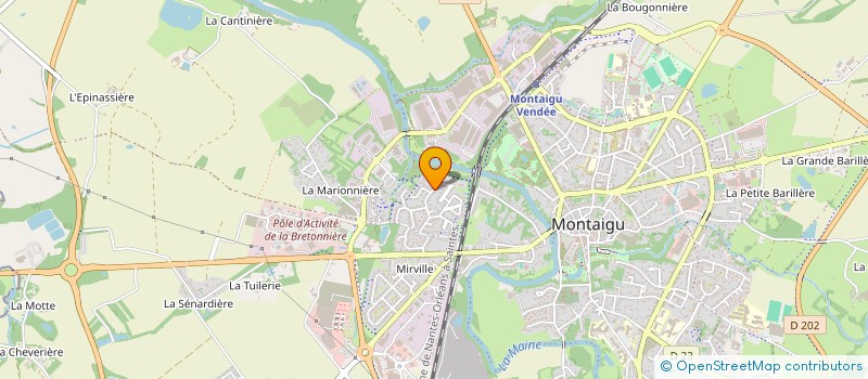 localisation de l'entreprise 2LMZ à MONTAIGU-VENDEE