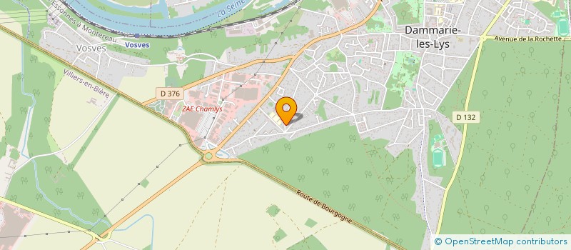 localisation de l'entreprise 2LN à DAMMARIE-LES-LYS