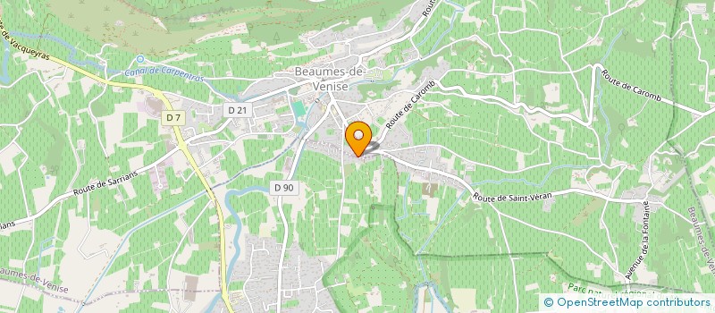 localisation de l'entreprise 2LO  BEAUMES-DE-VENISE