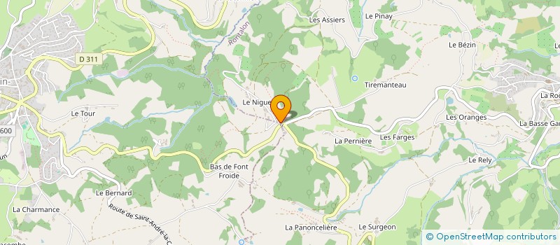 localisation de l'entreprise 2LORME  RONTALON