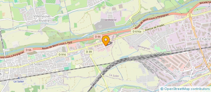 localisation de l'entreprise 2LP2C  LE SOLER