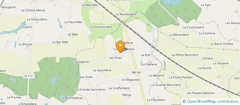 localisation de l'entreprise 2LP2K20  GENNES-SUR-SEICHE