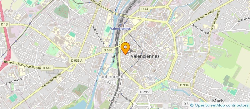 localisation de l'entreprise 2LPDG  VALENCIENNES