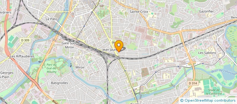 localisation de l'entreprise 2LPL  LE MANS