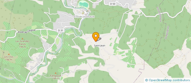 localisation de l'entreprise 2LPRODUCTION  ENTRECASTEAUX