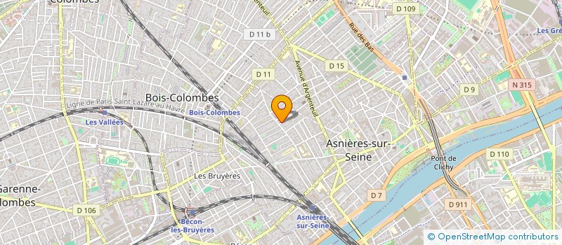 localisation de l'entreprise 2LR CONSULTING à ASNIERES-SUR-SEINE