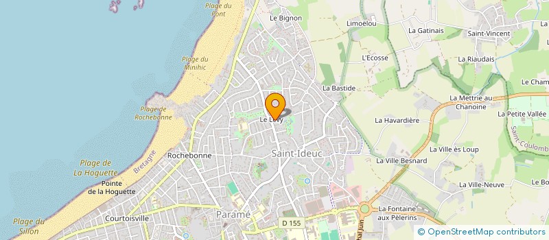 localisation de l'entreprise 2LR IMMOBILIER  SAINT-MALO