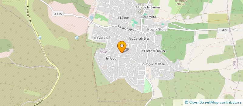 localisation de l'entreprise 2LRC AERO  POULX