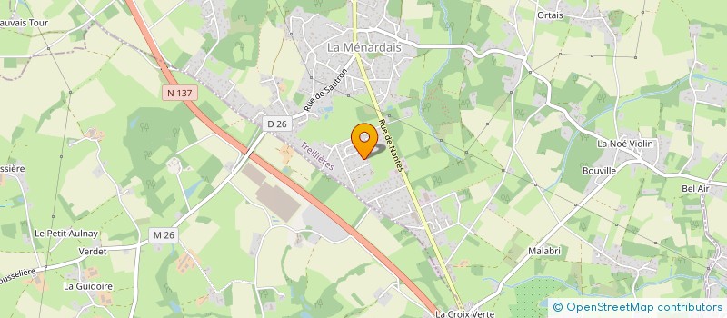 localisation de l'entreprise 2LRP2  TREILLIERES