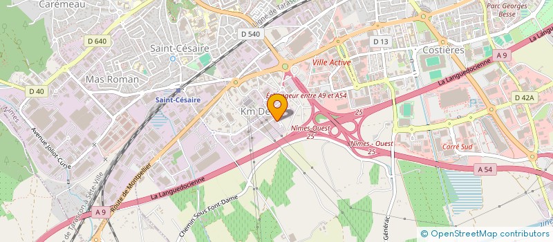 localisation de l'entreprise 2LS INVEST  NIMES