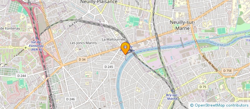 localisation de l'entreprise 2LSA à LE PERREUX-SUR-MARNE