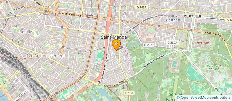 localisation de l'entreprise 2LSH à SAINT-MANDE