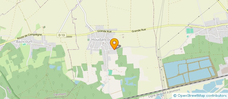 localisation de l'entreprise 2LTP  HOUDANCOURT