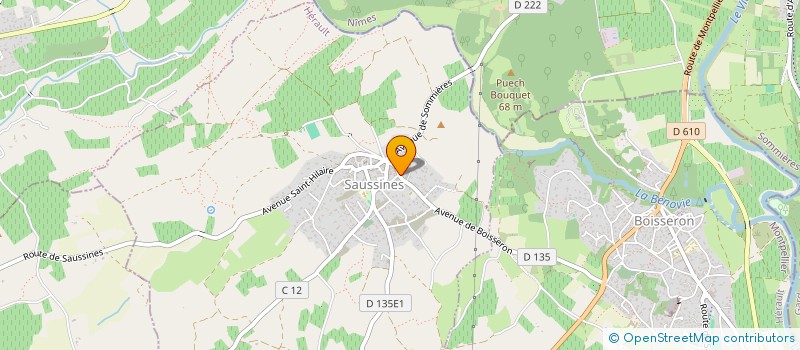 localisation de l'entreprise 2LVA IMMO  SAUSSINES