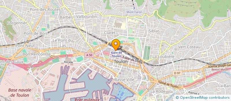 localisation de l'entreprise 2LVE à TOULON