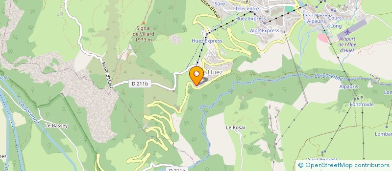 localisation de l'entreprise 2LVN  HUEZ