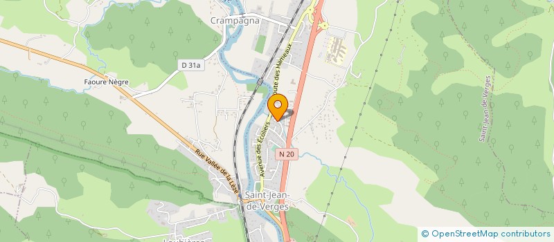 localisation de l'entreprise 2LY à CRAMPAGNA