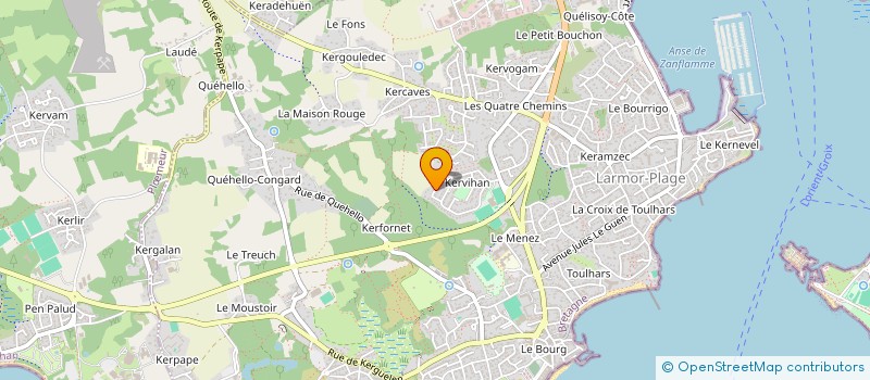 localisation de l'entreprise 2M 2B à LARMOR-PLAGE