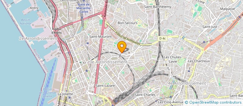 localisation de l'entreprise 2M 2G à MARSEILLE