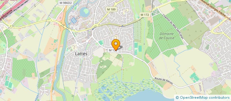 localisation de l'entreprise 2M.2L à LATTES