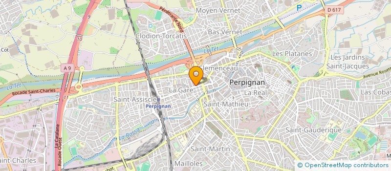 localisation de l'entreprise 2M-2P à PERPIGNAN