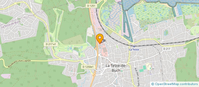 localisation de l'entreprise 2M à LA TESTE-DE-BUCH