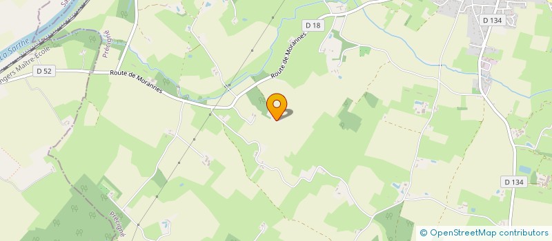 localisation de l'entreprise 2M à AUVERS LE HAMON