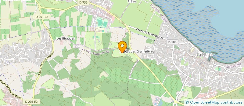 localisation de l'entreprise 2M  LA FLOTTE