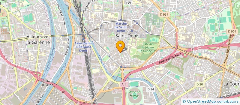 localisation de l'entreprise 2M à SAINT-DENIS