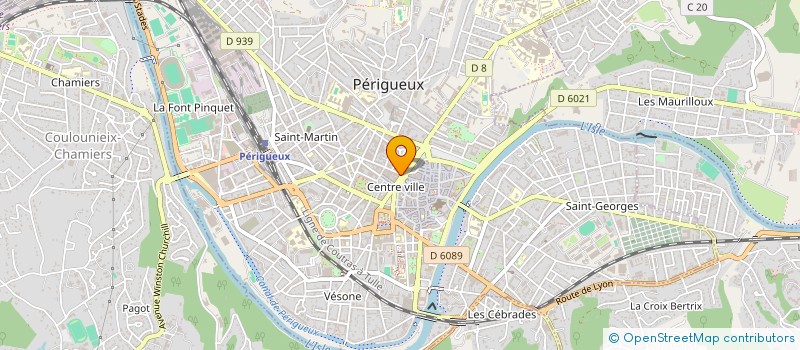 localisation de l'entreprise 2M à PERIGUEUX