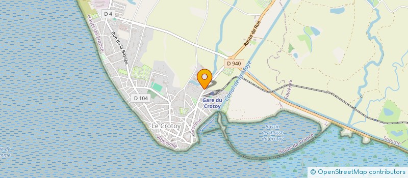 localisation de l'entreprise 2M  LE CROTOY