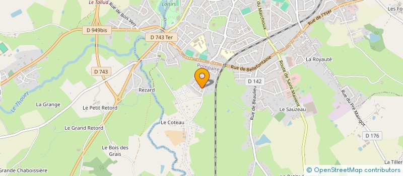 localisation de l'entreprise 2M à TOULOUSE