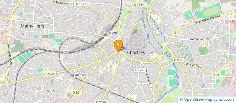localisation de l'entreprise 2M à CHARTRES