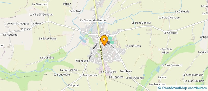 localisation de l'entreprise 2M  IRODOUER