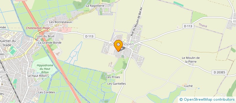 localisation de l'entreprise 2M  SAINT-VIVIEN