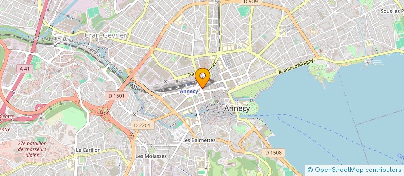 localisation de l'entreprise 2M ATTIRANCE  ANNECY