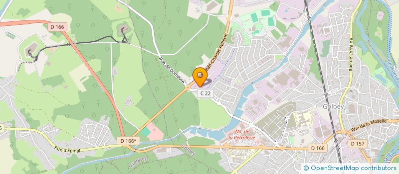 localisation de l'entreprise 2M AUTO CONCEPT  GOLBEY