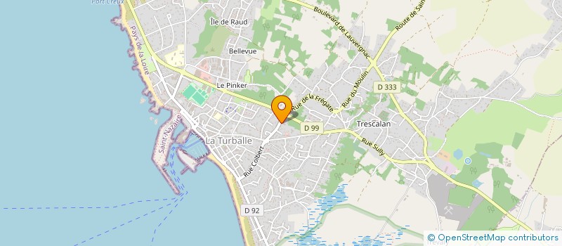 localisation de l'entreprise 2M AUTOMOBILE  LA TURBALLE