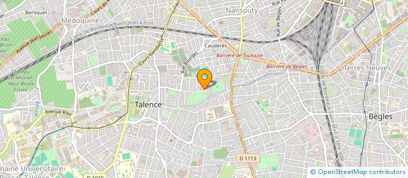 localisation de l'entreprise 2M BAT  TALENCE