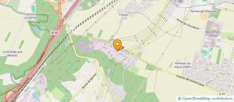 localisation de l'entreprise 2M BRETAGNE  MARCOUSSIS