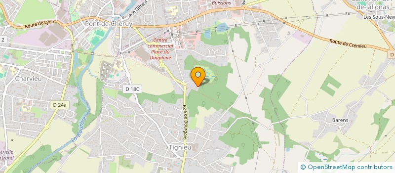 localisation de l'entreprise 2M BURGER  PONT-DE-CHERUY