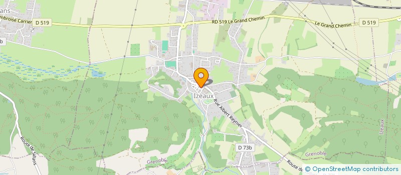 localisation de l'entreprise 2M-BUSINESS à IZEAUX